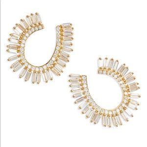 Stella & Dot Baguette Blitz Earrings